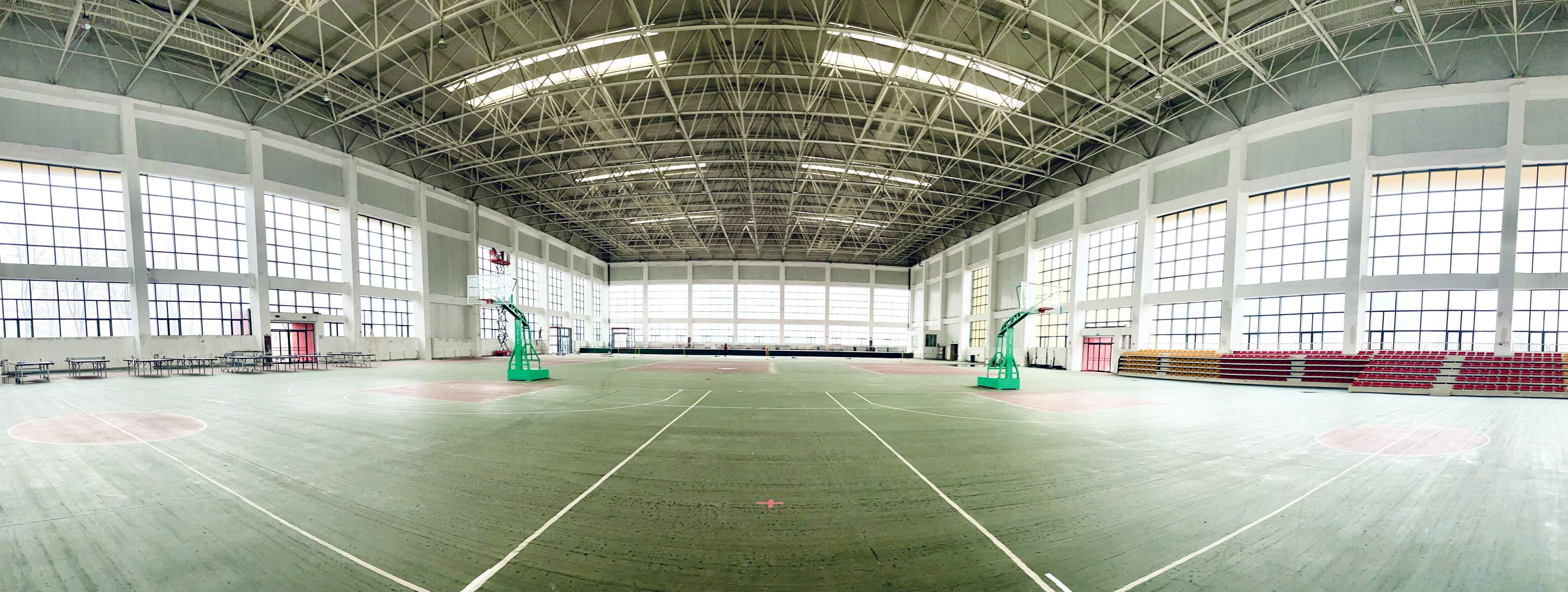 山东省安装工程技工学校室内体育场内部